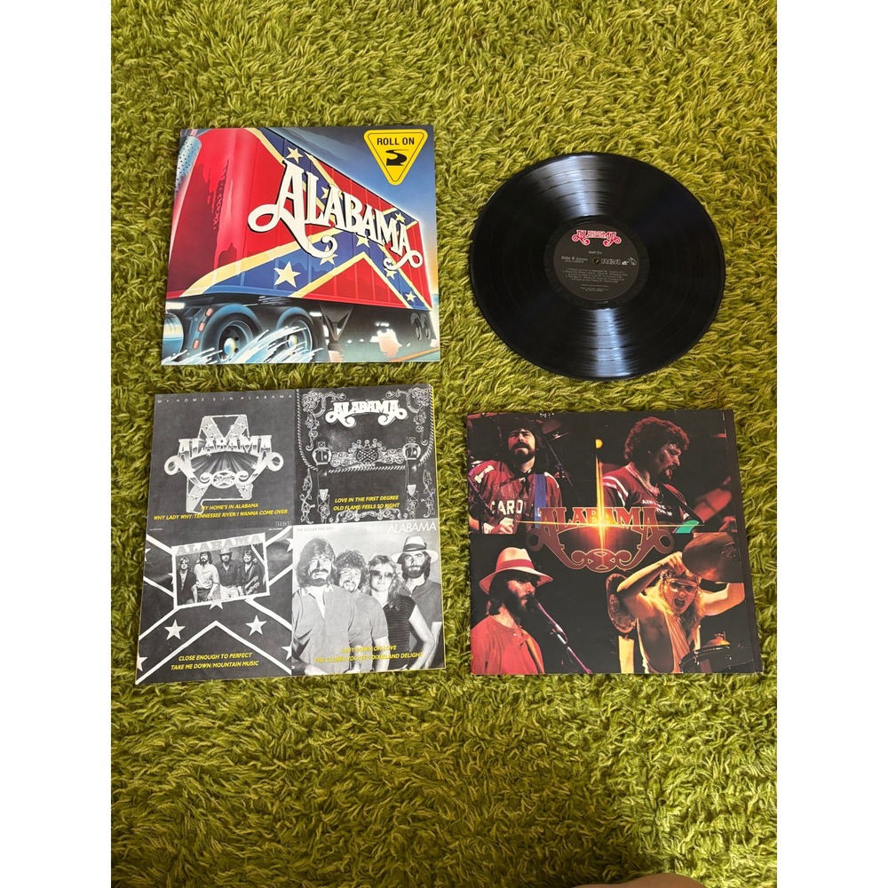 Alabama Roll On Vinyl LP 1984 RCA Records AHL1-4939 Gatefold Country Rock